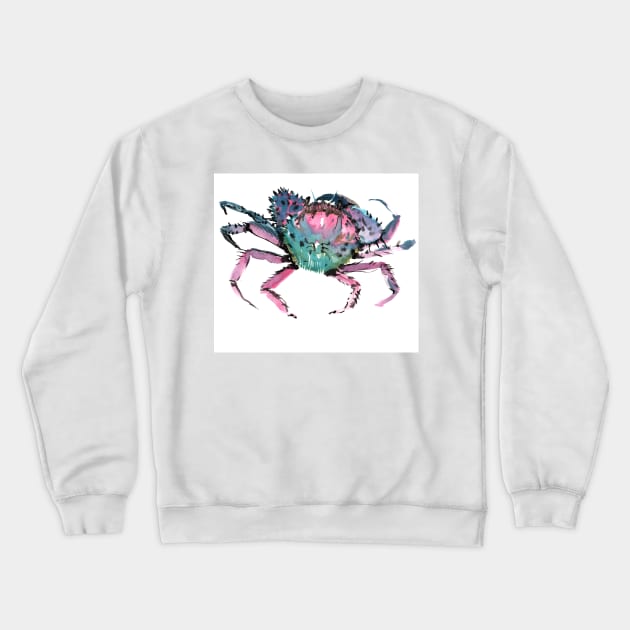 Crab Crewneck Sweatshirt by surenart